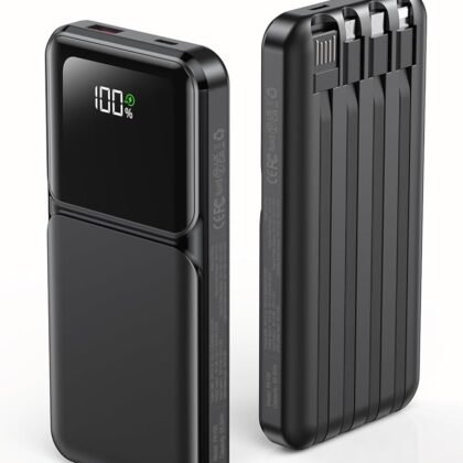 Power Bank 10000mAh Carga Rápida - PowerHub